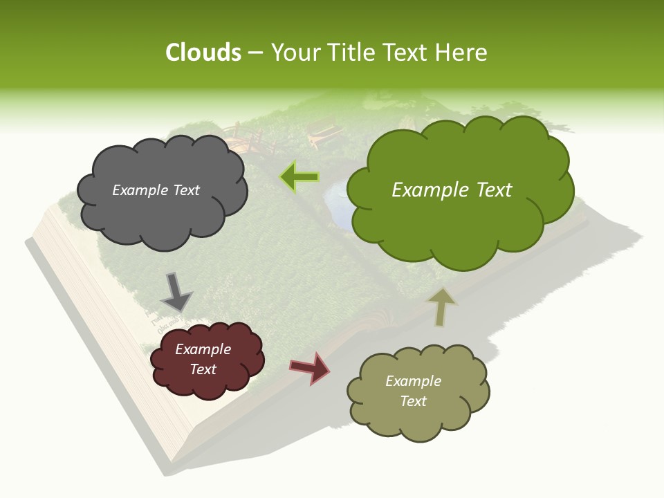 Literature Overgrown Nature PowerPoint Template