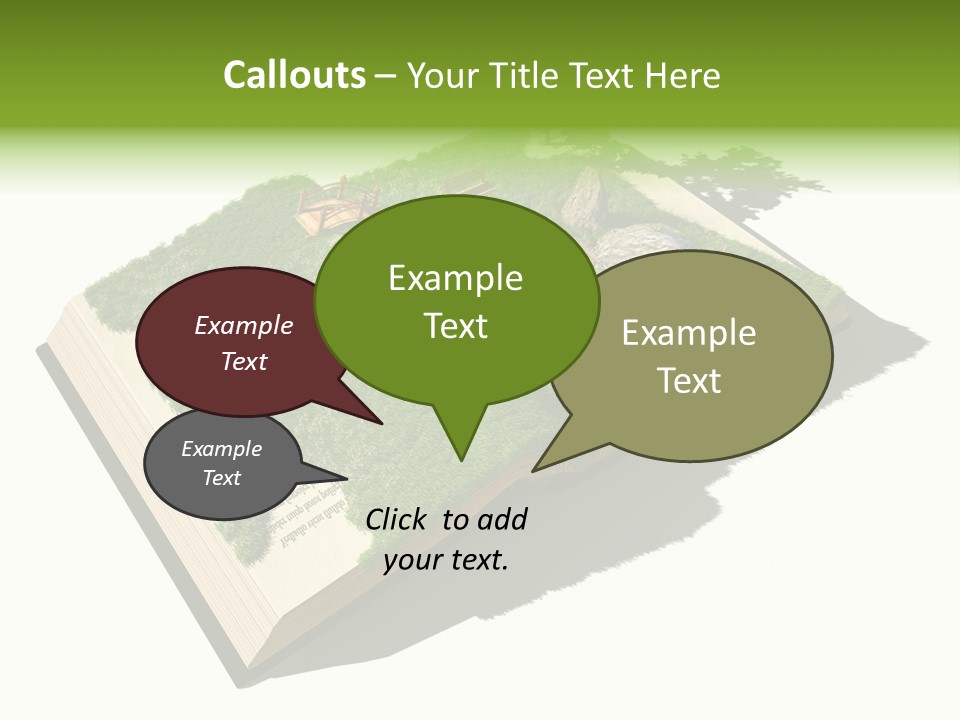 Literature Overgrown Nature PowerPoint Template