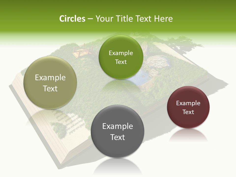 Literature Overgrown Nature PowerPoint Template