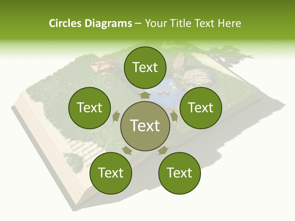 Literature Overgrown Nature PowerPoint Template