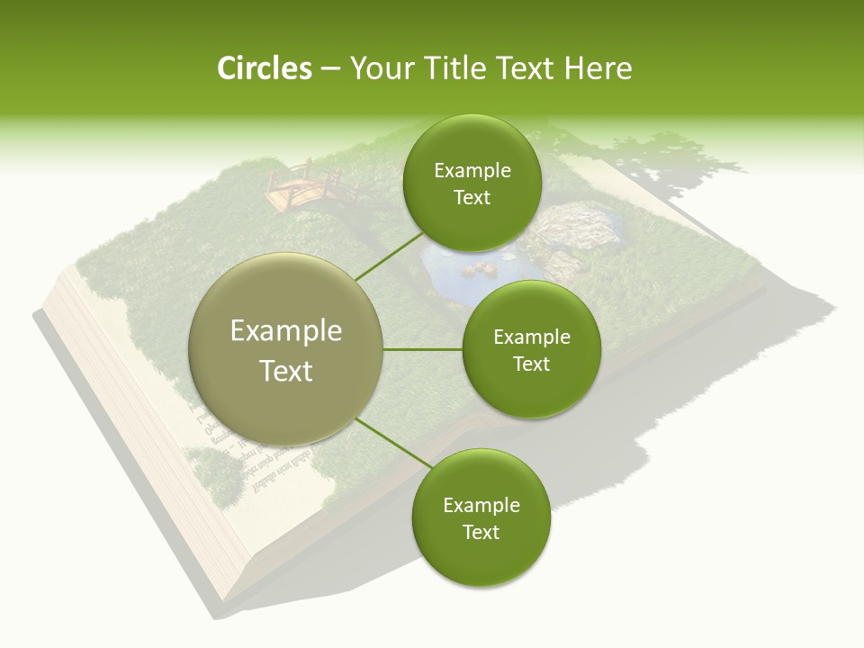 Literature Overgrown Nature PowerPoint Template