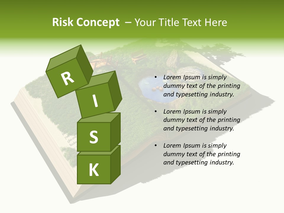 Literature Overgrown Nature PowerPoint Template