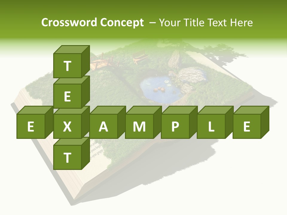 Literature Overgrown Nature PowerPoint Template