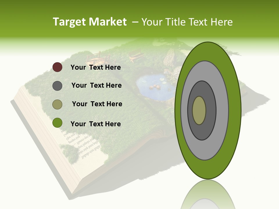 Literature Overgrown Nature PowerPoint Template