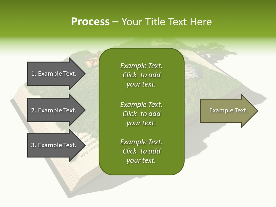 Literature Overgrown Nature PowerPoint Template