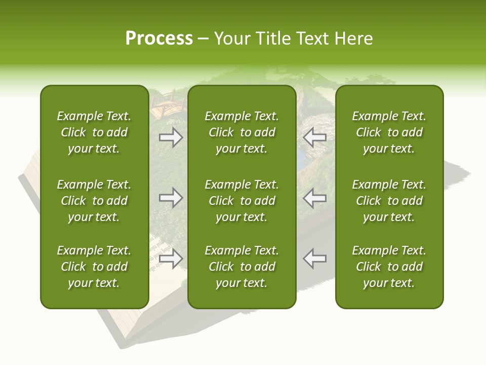 Literature Overgrown Nature PowerPoint Template