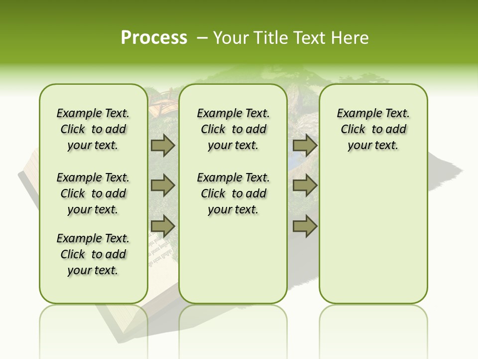 Literature Overgrown Nature PowerPoint Template