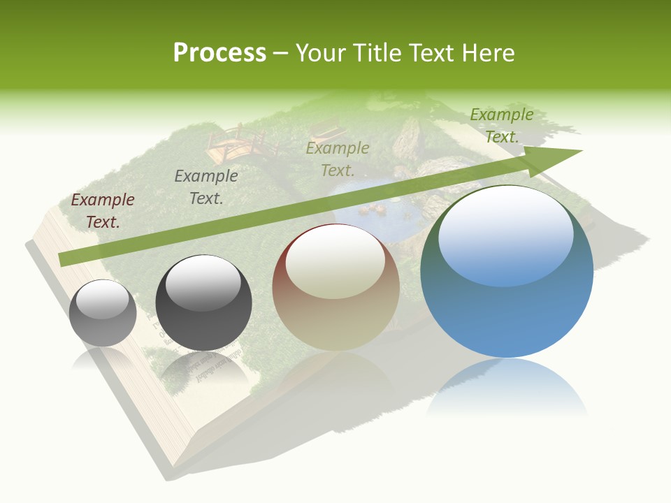 Literature Overgrown Nature PowerPoint Template