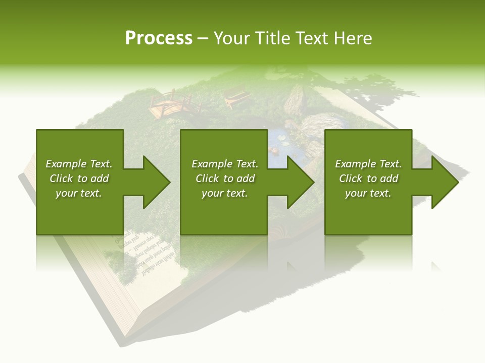 Literature Overgrown Nature PowerPoint Template