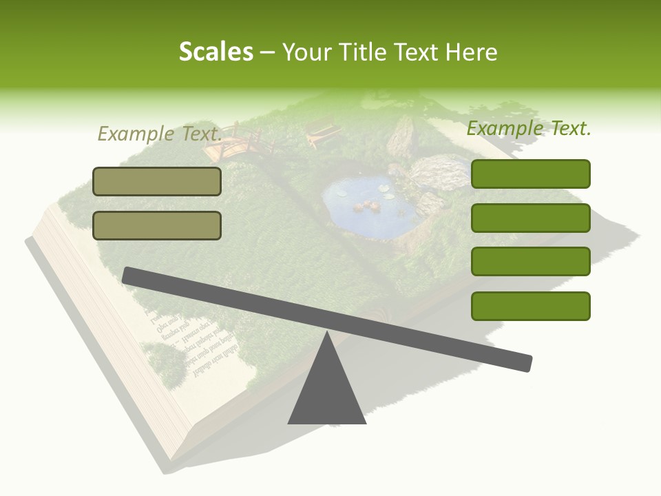 Literature Overgrown Nature PowerPoint Template