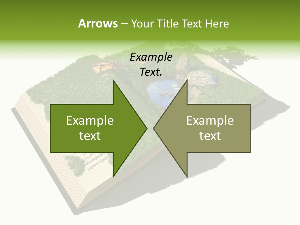 Literature Overgrown Nature PowerPoint Template