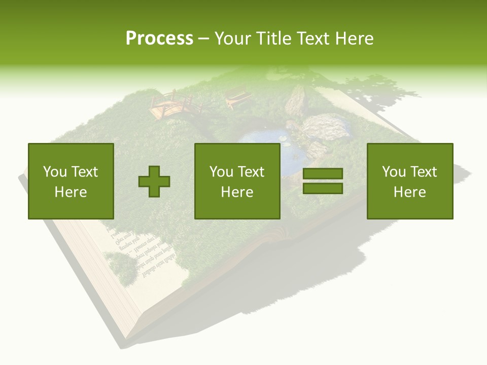 Literature Overgrown Nature PowerPoint Template