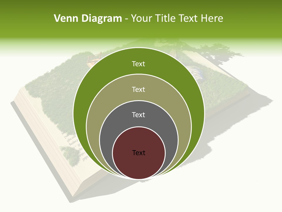 Literature Overgrown Nature PowerPoint Template
