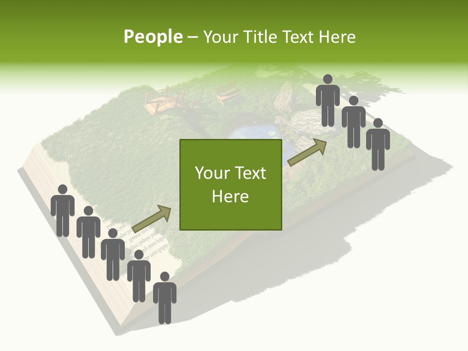 Literature Overgrown Nature PowerPoint Template