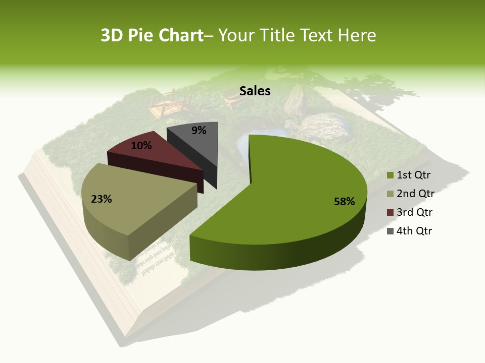 Literature Overgrown Nature PowerPoint Template