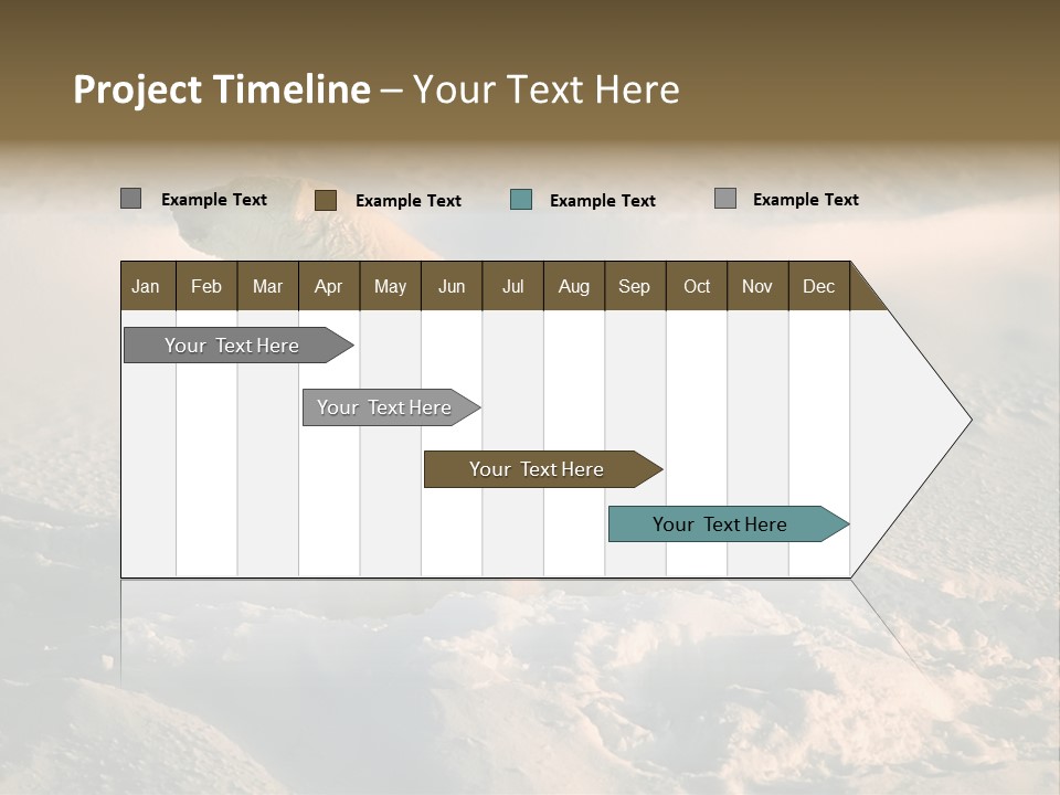 Cold Young Animal PowerPoint Template
