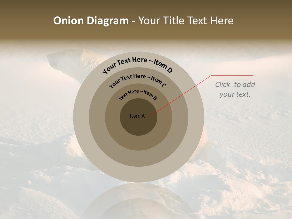 Cold Young Animal PowerPoint Template