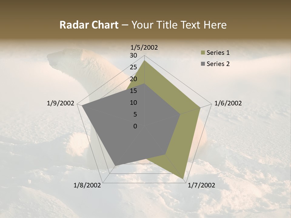 Cold Young Animal PowerPoint Template