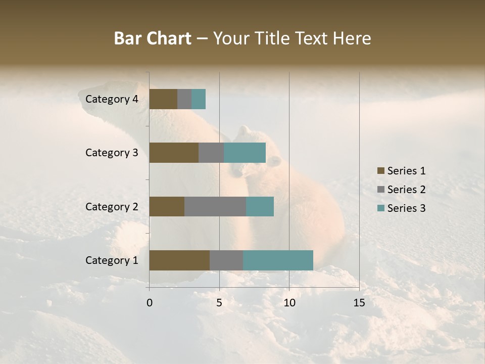 Cold Young Animal PowerPoint Template