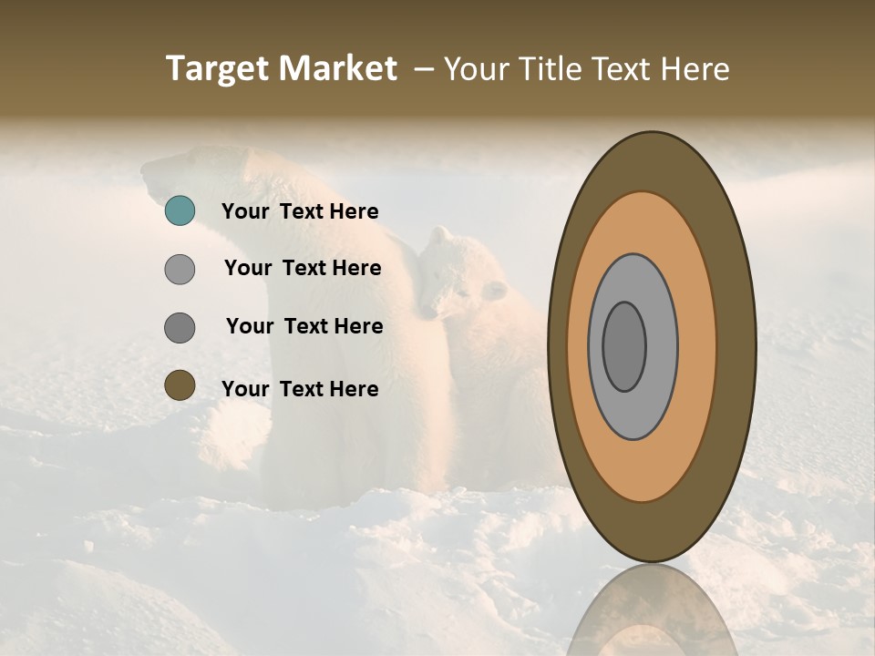 Cold Young Animal PowerPoint Template