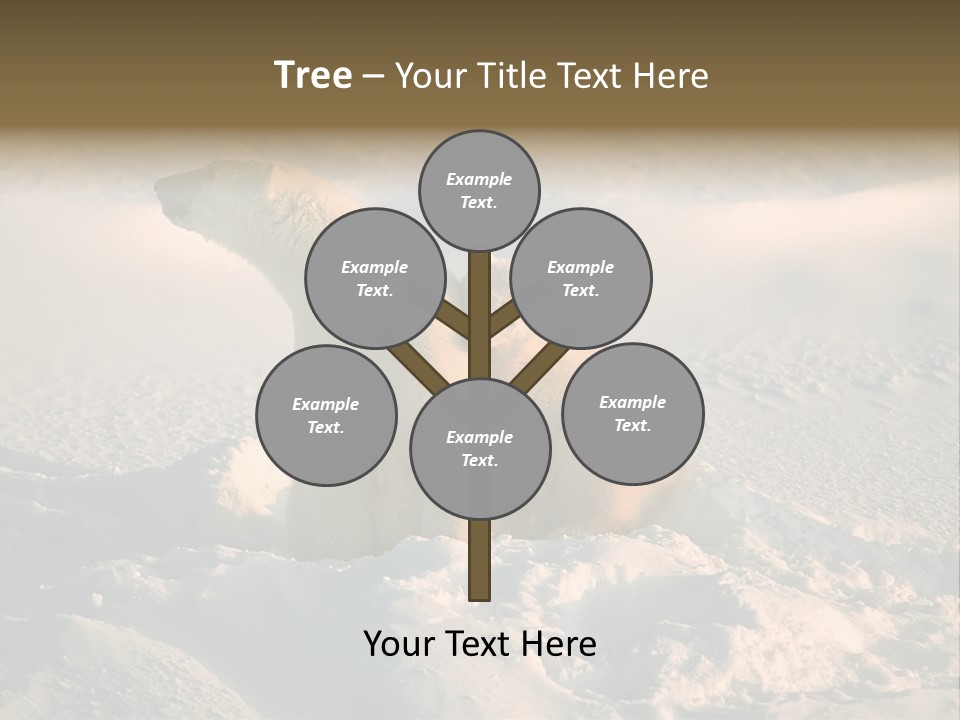 Cold Young Animal PowerPoint Template