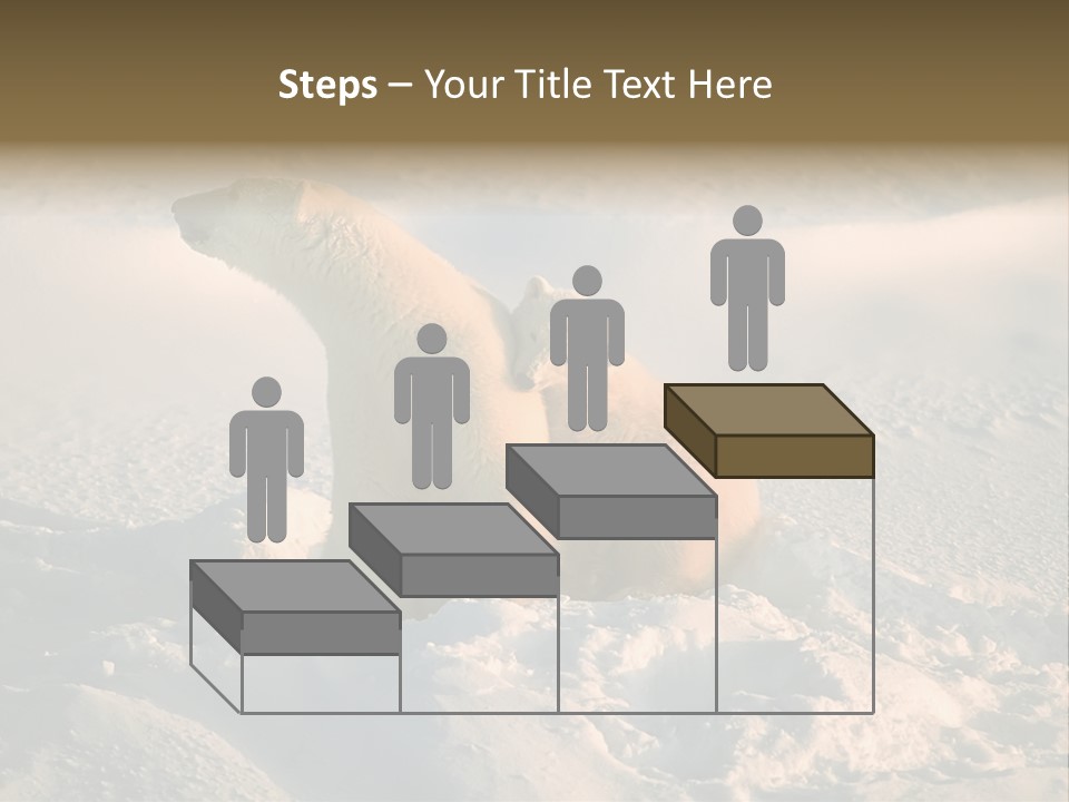 Cold Young Animal PowerPoint Template