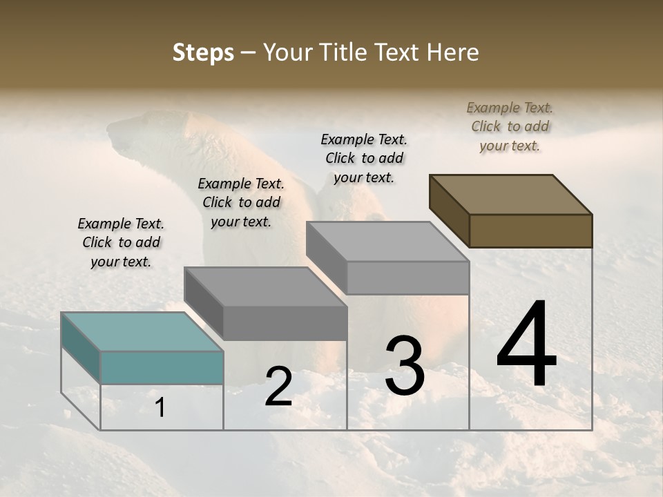 Cold Young Animal PowerPoint Template