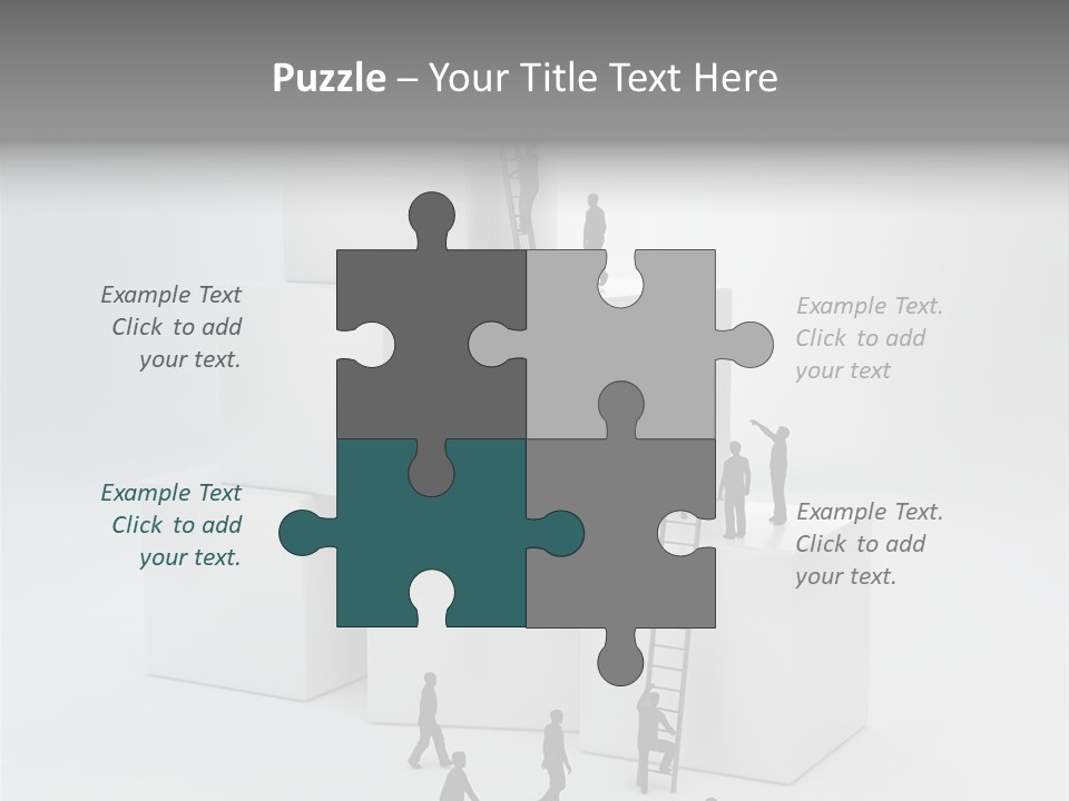 Growth Cooperation Progress PowerPoint Template