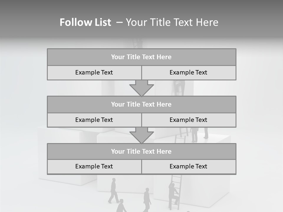 Growth Cooperation Progress PowerPoint Template