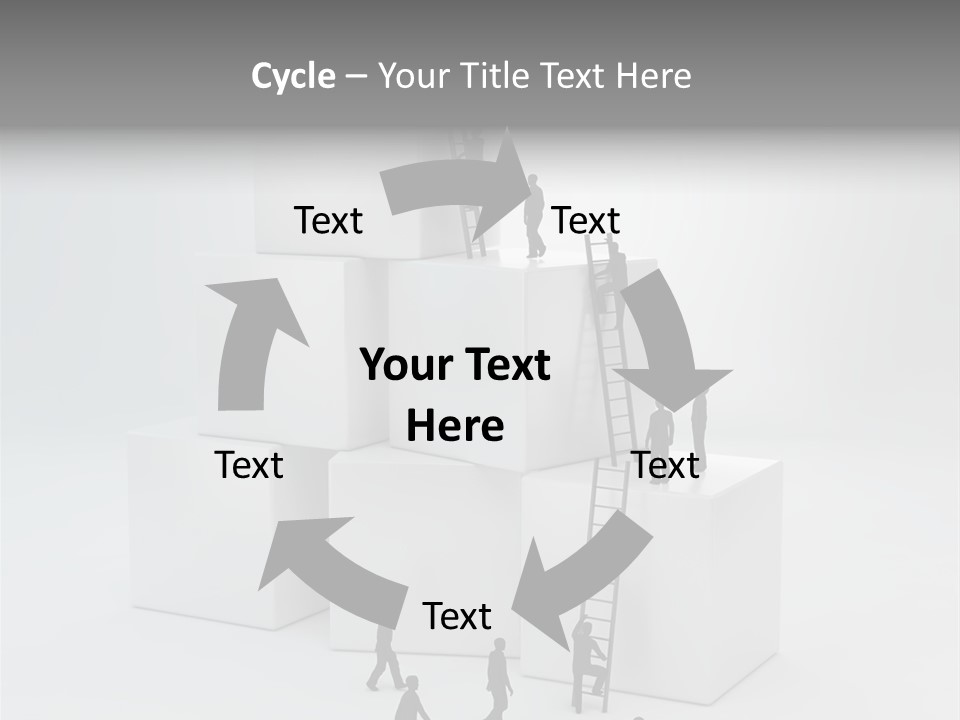 Growth Cooperation Progress PowerPoint Template