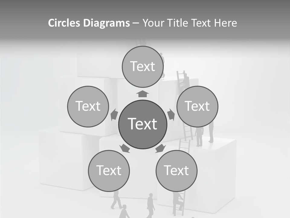 Growth Cooperation Progress PowerPoint Template