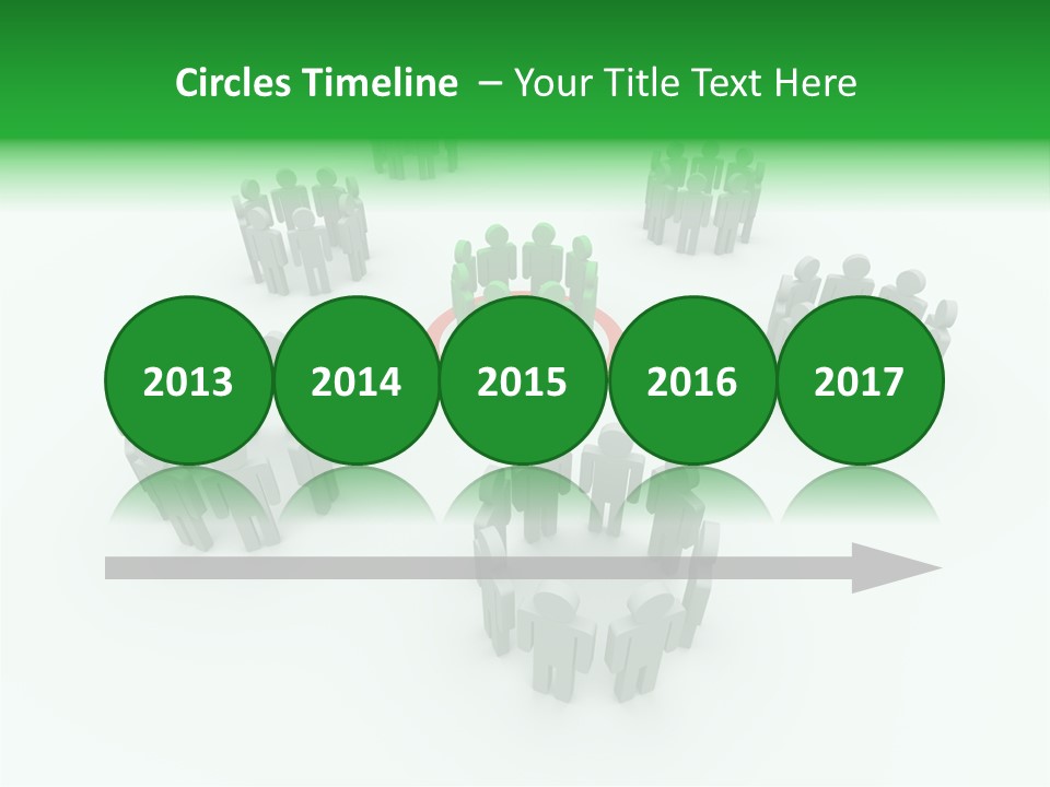 Person Goal Sign PowerPoint Template