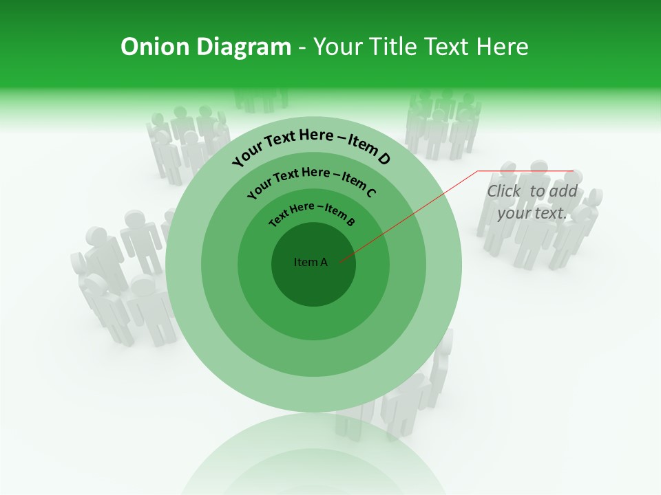 Person Goal Sign PowerPoint Template