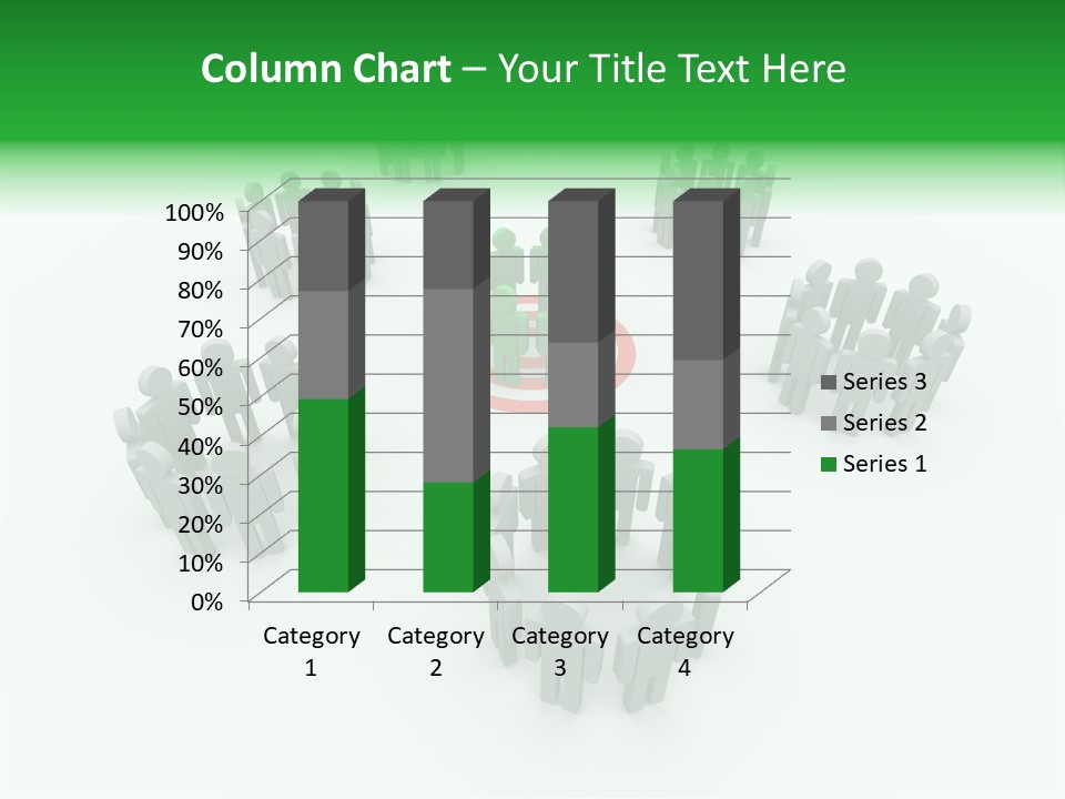 Person Goal Sign PowerPoint Template