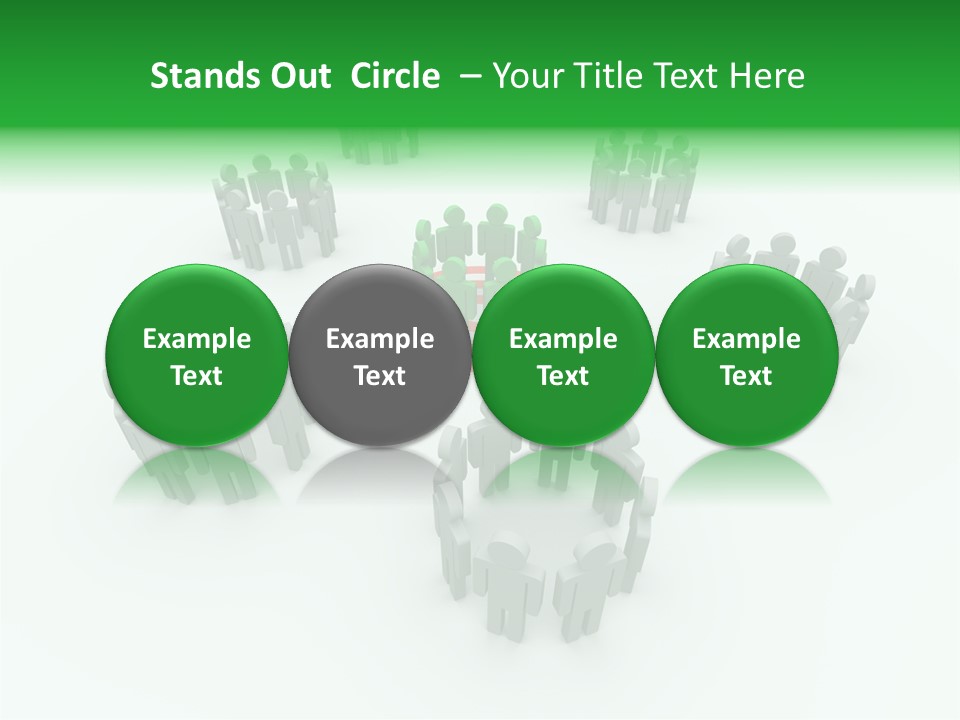 Person Goal Sign PowerPoint Template