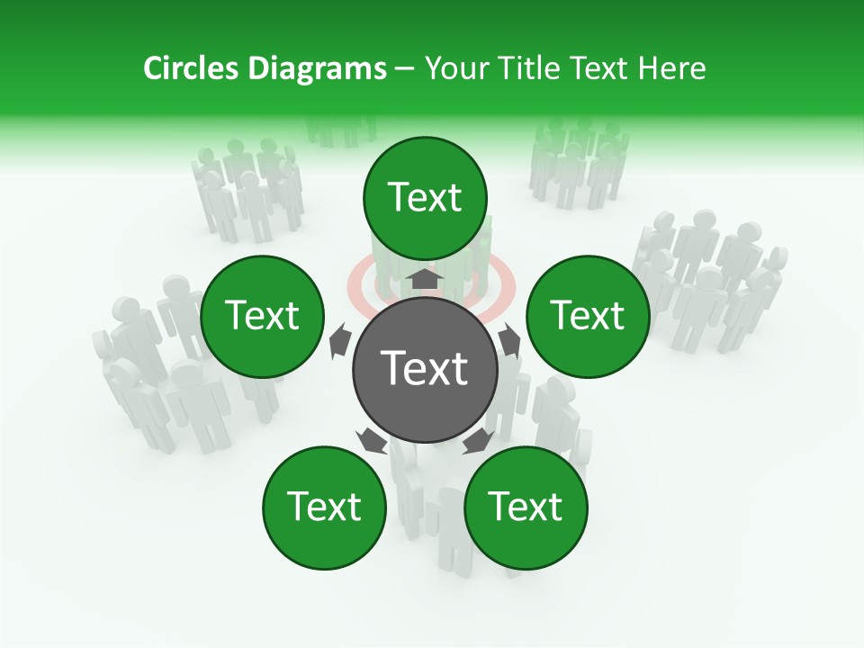 Person Goal Sign PowerPoint Template