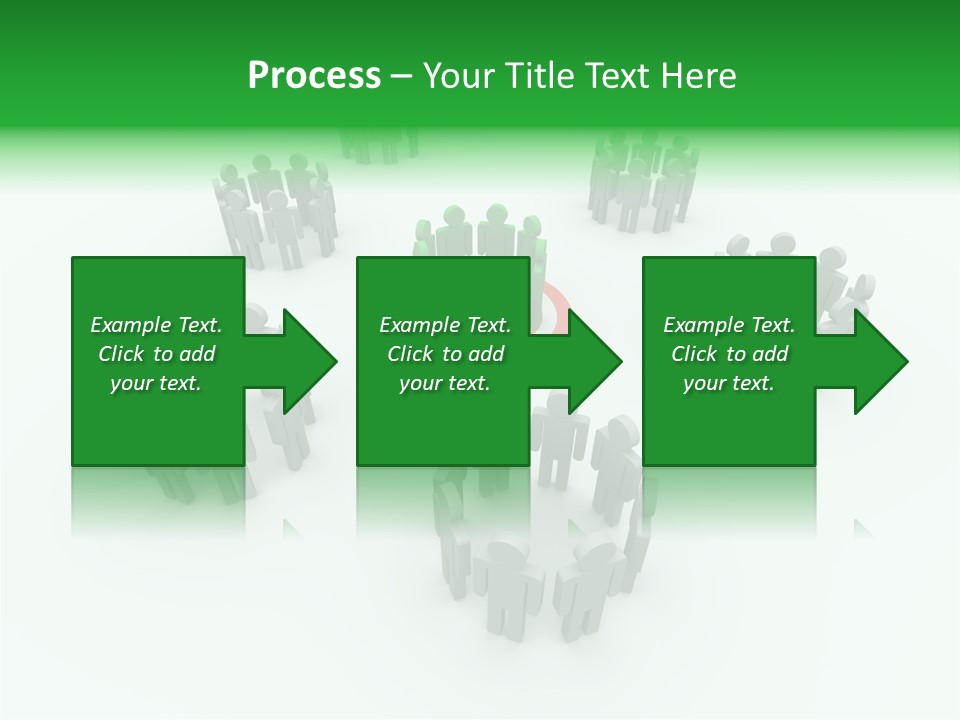 Person Goal Sign PowerPoint Template