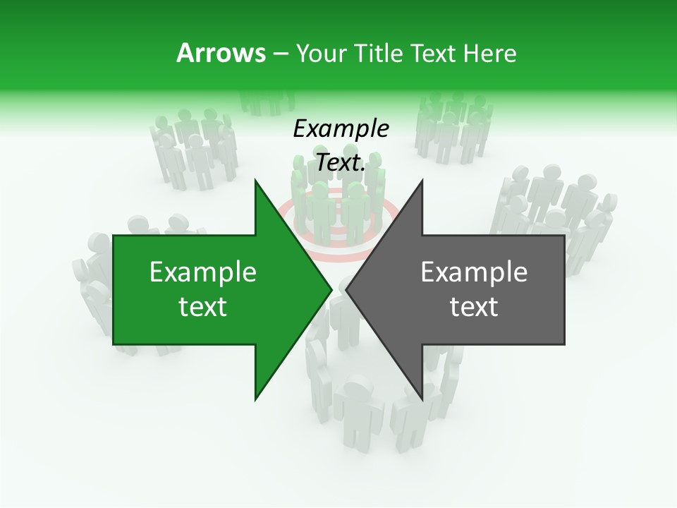 Person Goal Sign PowerPoint Template