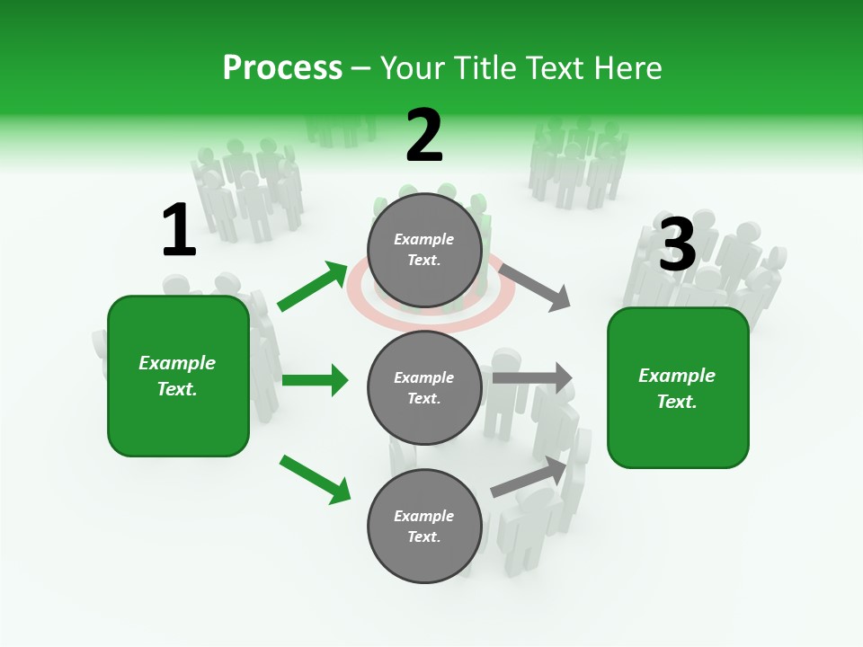 Person Goal Sign PowerPoint Template