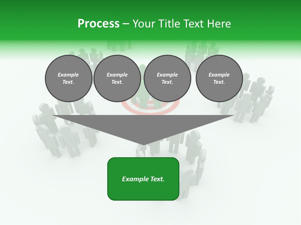 Person Goal Sign PowerPoint Template