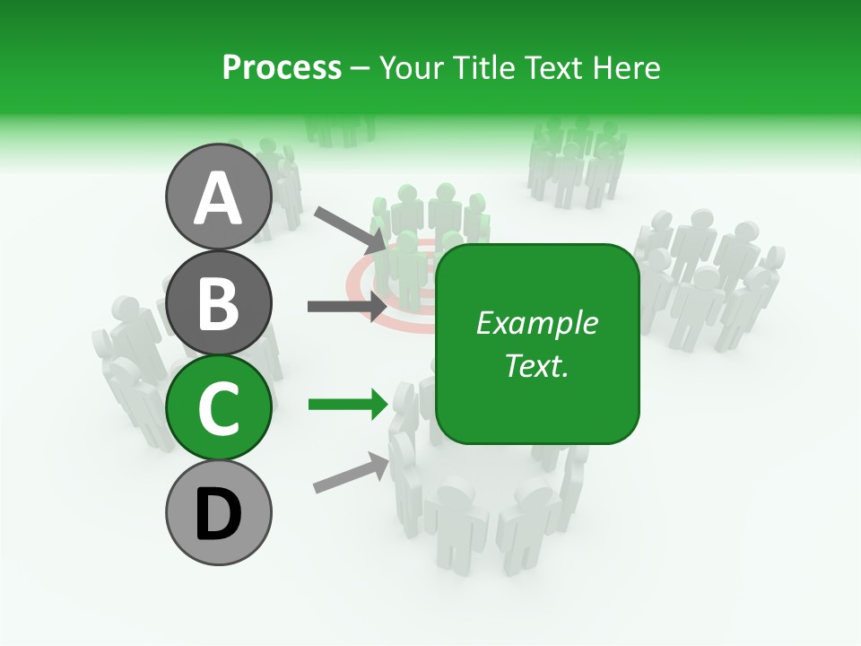 Person Goal Sign PowerPoint Template