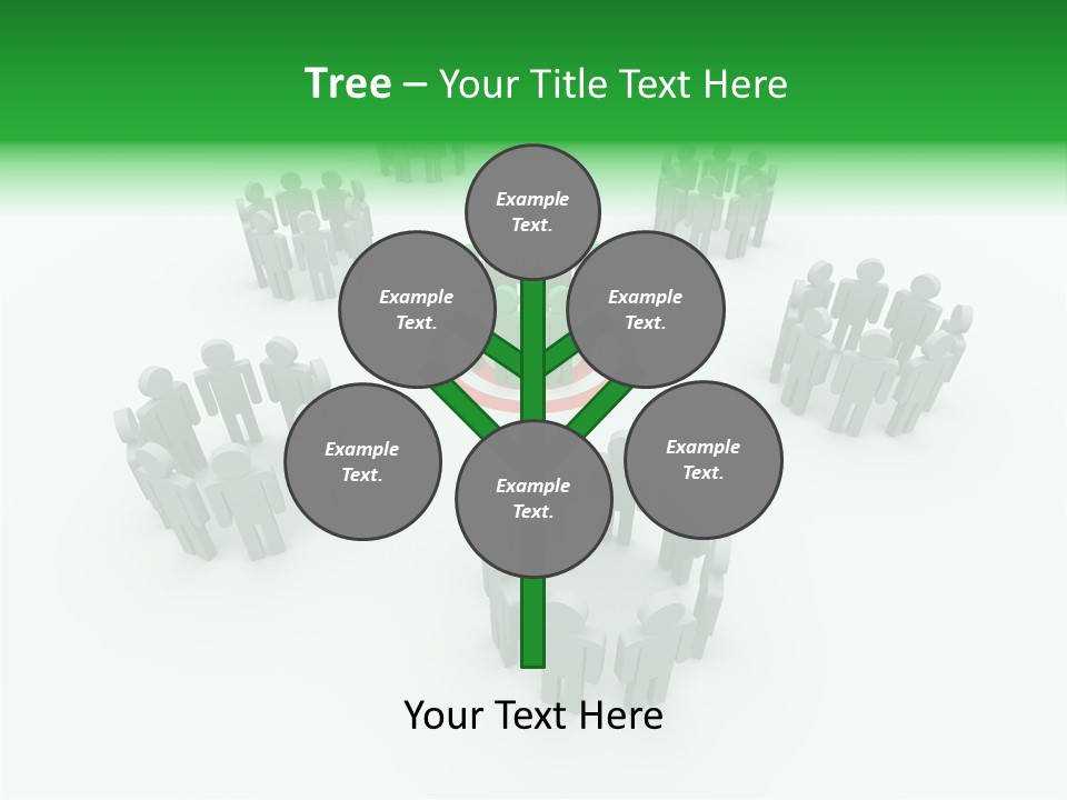 Person Goal Sign PowerPoint Template