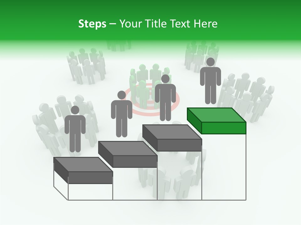 Person Goal Sign PowerPoint Template