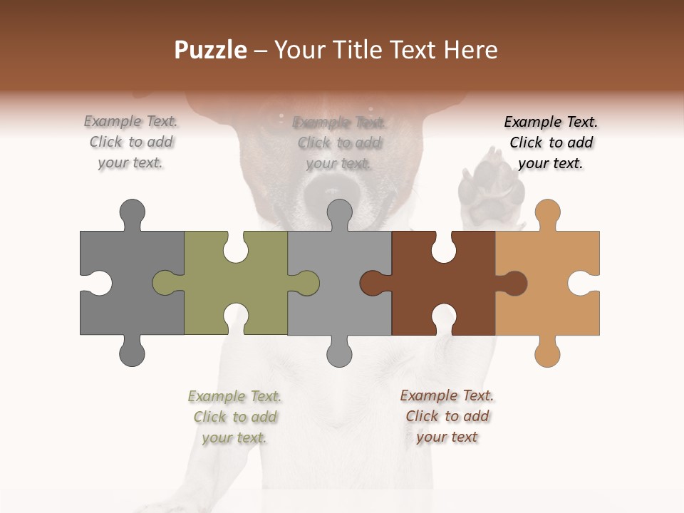 White Shake Faithful PowerPoint Template