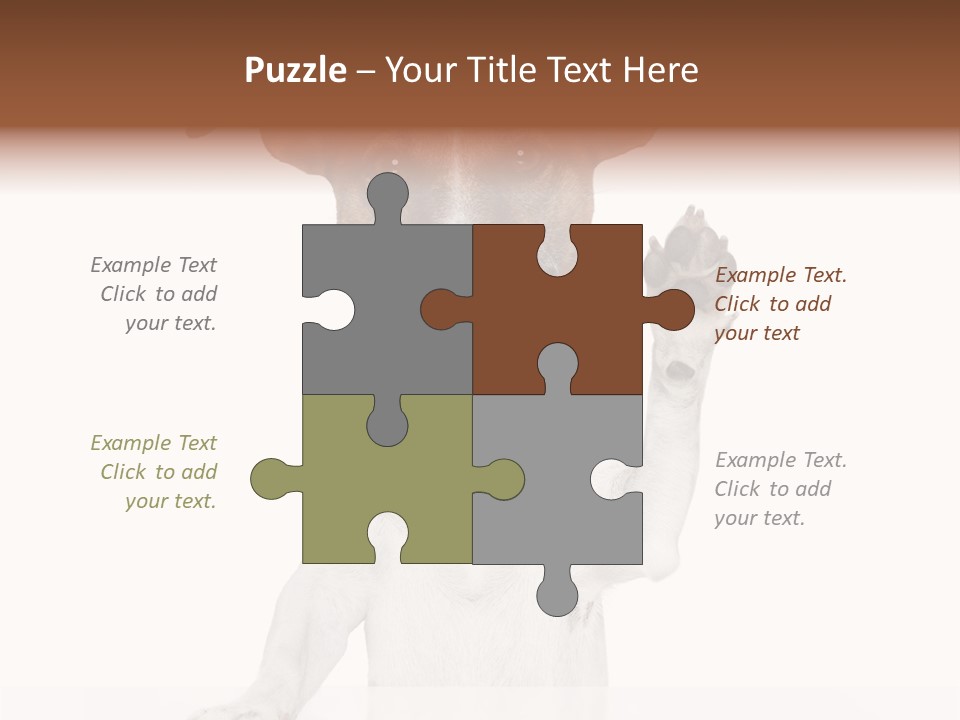 White Shake Faithful PowerPoint Template