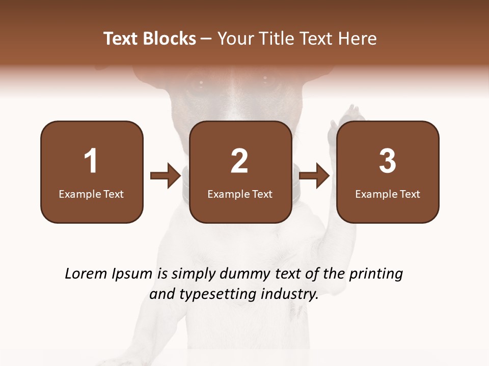 White Shake Faithful PowerPoint Template