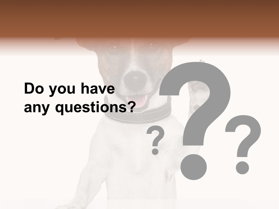 White Shake Faithful PowerPoint Template