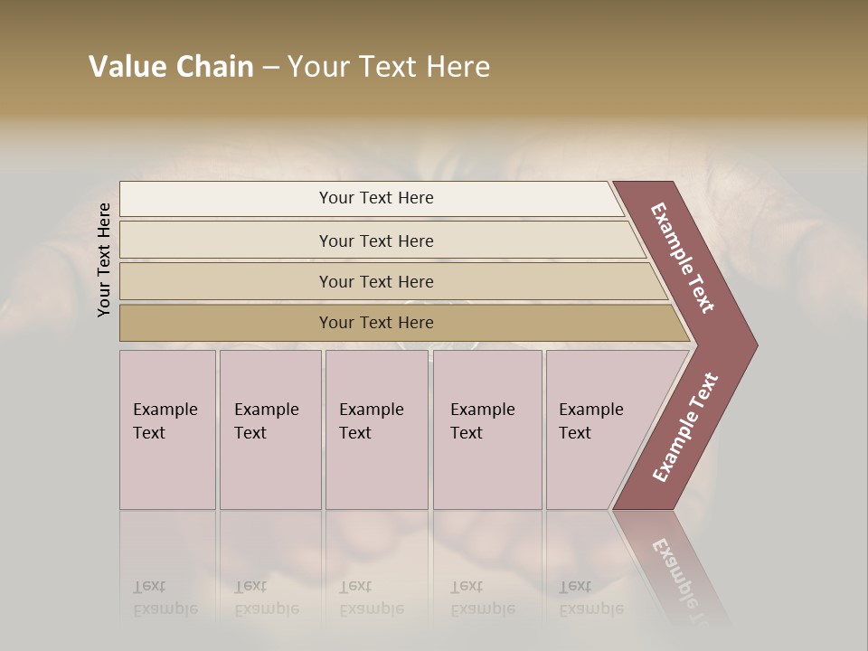 Human Mercy Finger PowerPoint Template