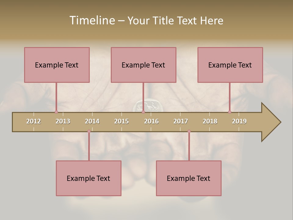 Human Mercy Finger PowerPoint Template