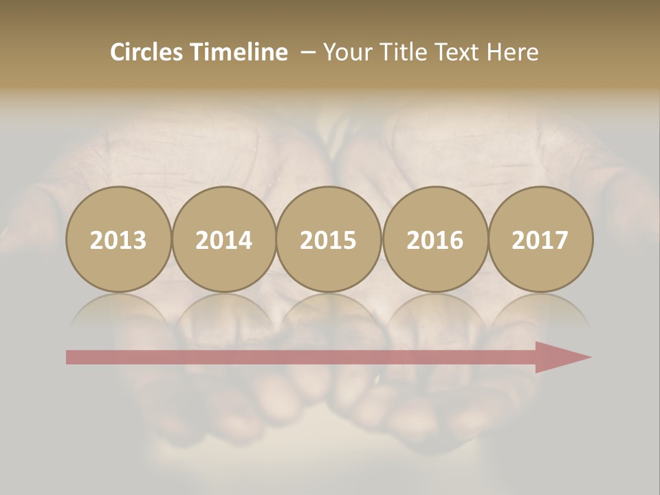 Human Mercy Finger PowerPoint Template